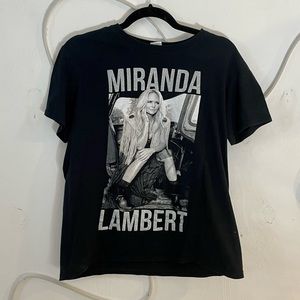 Miranda Lambert Concert Tee Black